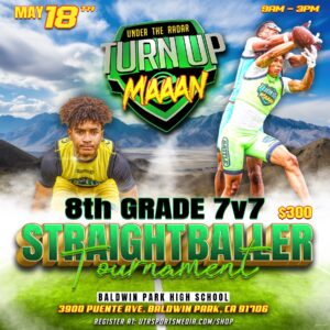 UTR 8th Grade Straight Baller 7v7 Tournament 2025 – Southern California